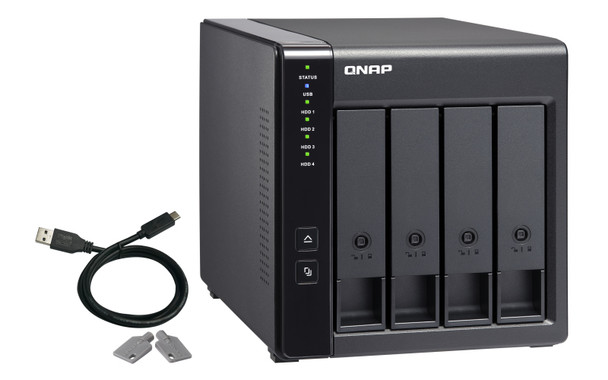 Qnap Tr-004 Disk Array Black Tr-004-Us