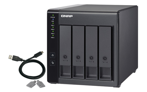 Qnap Tr-004 Disk Array Black Tr-004-Us