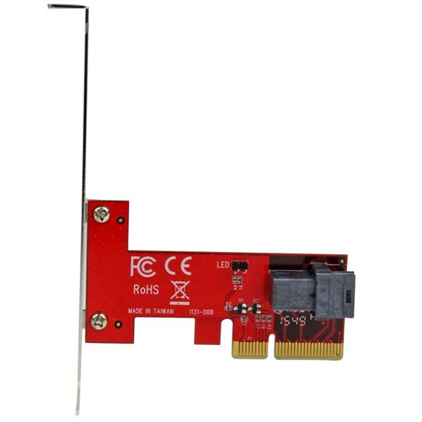 StarTech.com x4 PCI Express to SFF-8643 Adapter for PCIe NVMe U.2 SSD PEX4SFF8643