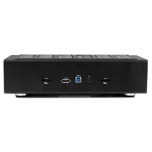 StarTech.com USB 3.0 / eSATA 6-Bay Hard Drive Duplicator Dock - 1:5 HDD / SSD Cloner and Eraser SATDOCK5U3ER