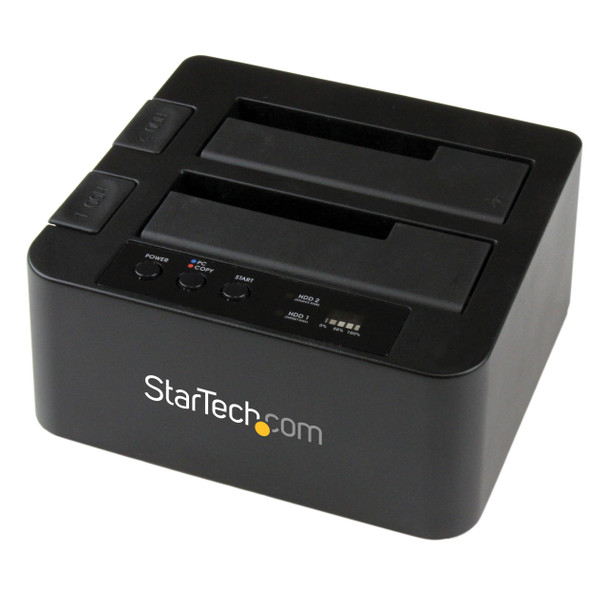 Startech.Com Esata / Usb 3.0 Hard Drive Duplicator Dock – Standalone Hdd Cloner With Sata 6Gbps For Fast-Speed Duplication Sdock2U33Re