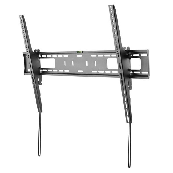 Startech.Com Tv Wall Mount Supports 60-100 Inch Vesa Displays (165Lb/75Kg) - Heavy Duty Tilting Universal Tv Wall Mount - Adjustable Mounting Bracket For Large Flat Screens - Low Profile Fpwtltb1