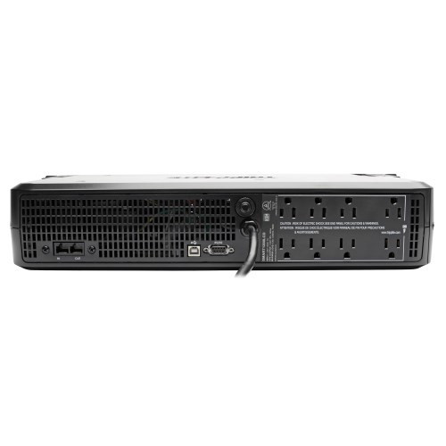 Tripp Lite SmartPro LCD 120V 1.2kVA 700W Line-Interactive UPS, 2U Rack/Tower, LCD Display, USB, DB9 Serial SMART1200LCD