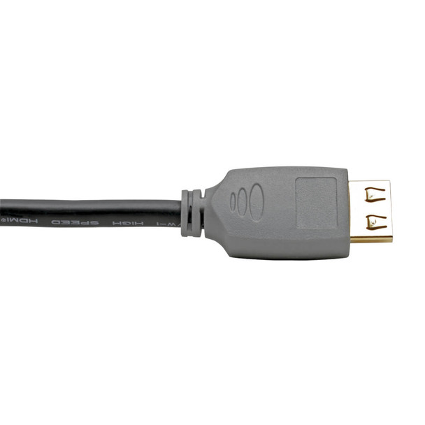 Tripp Lite High-Speed HDMI 2.0 Cable with Gripping Connectors - 4K, 60 Hz, 4:4:4, M/M, Black, 7.62 m P568-025-2A