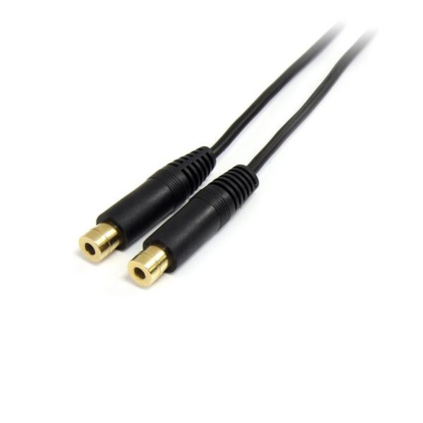 Startech.Com 6In Stereo Splitter Cable - 3.5Mm Male To 2X 3.5Mm Female 1420978