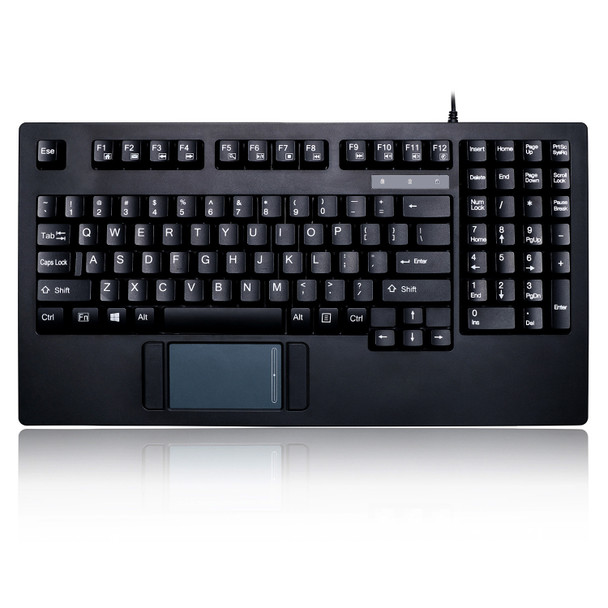 Adesso EasyTouch 425 - Rackmount Touchpad Keyboard AKB-425UB