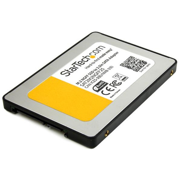 Startech.Com M.2 Ssd To 2.5In Sata Iii Adapter - M.2 Solid State Drive Converter With Protective Housing Sat2M2Ngff25