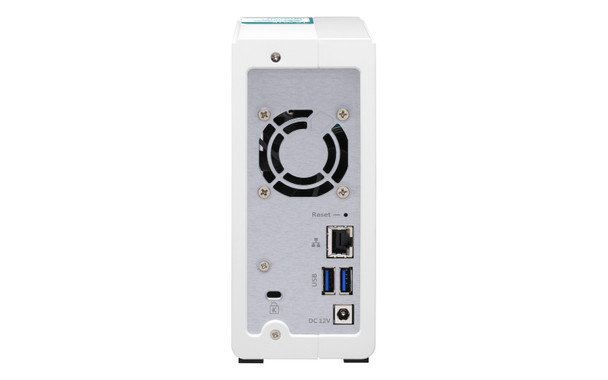 QNAP TS-131K NAS Tower Ethernet LAN Turquoise, White AL214 TS-131K-US