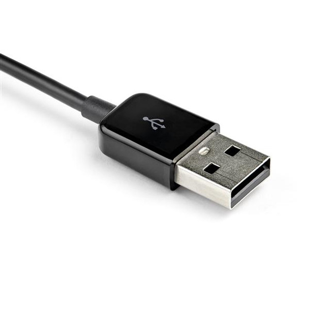 StarTech.com 2m VGA to HDMI Converter Cable with USB Audio Support & Power - Analog to Digital Video Adapter Cable to connect a VGA PC to HDMI Display - 1080p Male to Male Monitor Cable VGA2HDMM2M