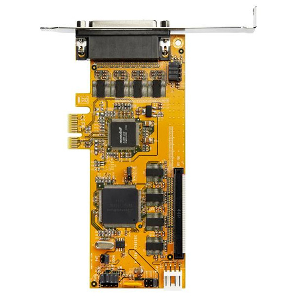 StarTech.com 8-Port PCI Express RS232 Serial Adapter Card - PCIe RS232 Serial Card - 16C1050 UART - Low Profile Serial DB9 Controller/Expansion Card - 15kV ESD Protection - Windows/Linux PEX8S1050LP