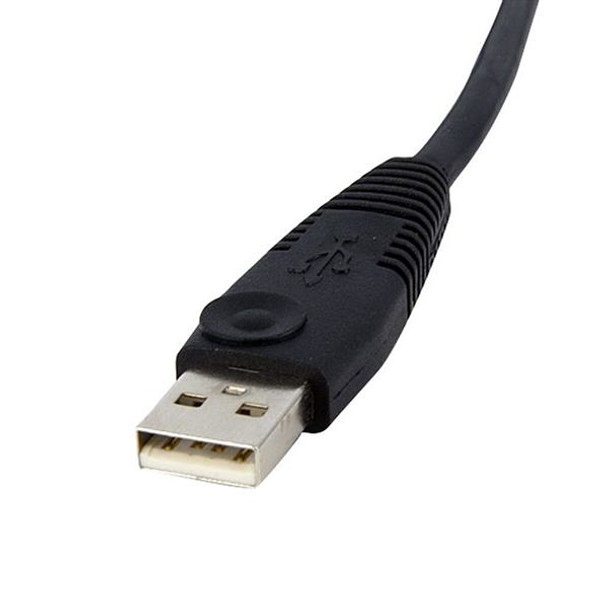 StarTech.com 10ft 4-in-1 USB Dual Link DVI-D KVM Switch Cable w/ Audio & Microphone DVID4N1USB10