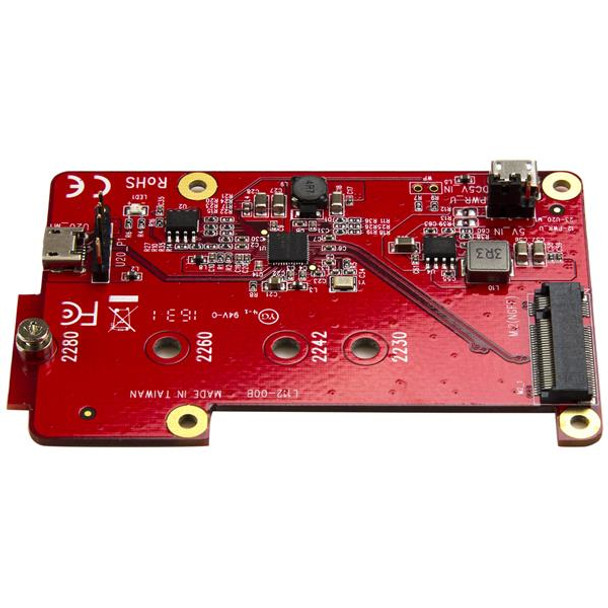 StarTech.com USB to M.2 SATA Converter for Raspberry Pi and Development Boards PIB2M21