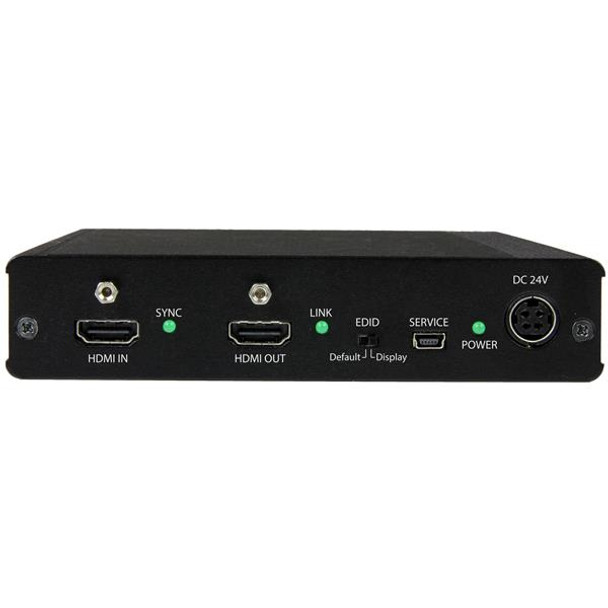 Startech.Com 3-Port Hdbaset Extender Kit With 3 Receivers - 1X3 Hdmi Over Cat5E Splitter - Up To 4K St124Hdbt