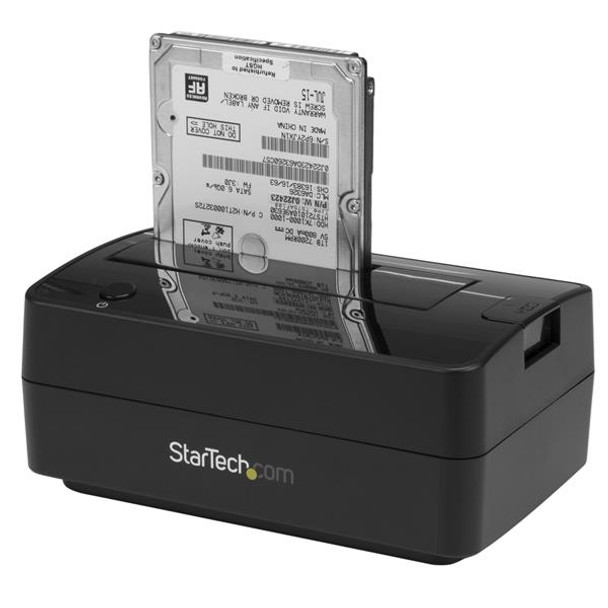 StarTech.com Drive Docking Station for 2.5 / 3.5" SATA Drives - USB 3.1 (USB-A, USB-C) or eSATA SDOCKU313E