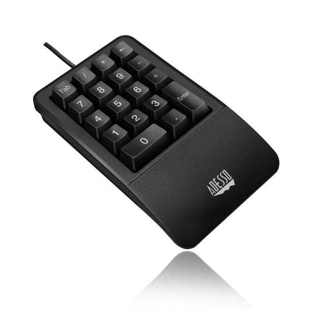 Adesso Easy Touch 618 numeric keypad Universal USB Black AKB-618UB