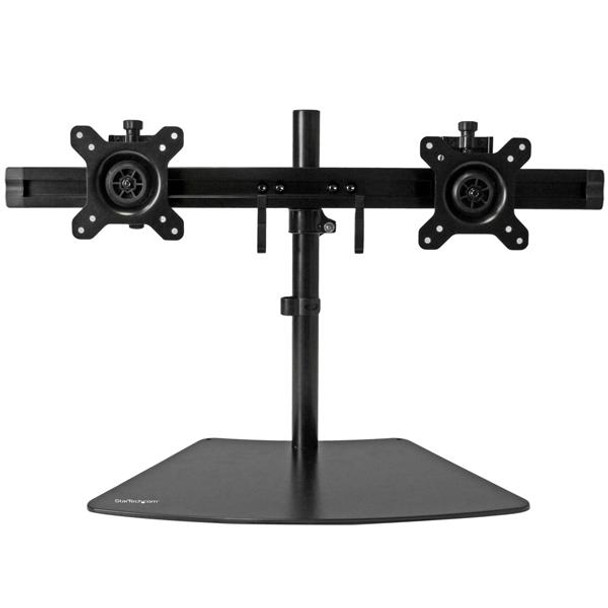 Startech.Com Dual-Monitor Stand - Horizontal - Black Armbarduo