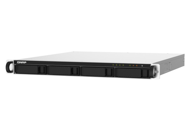 QNAP TS-432PXU-RP NAS Rack (1U) Ethernet LAN Aluminium, Black AL324 TS-432PXU-RP-2G-US