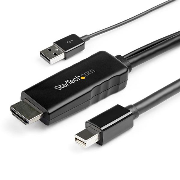 StarTech.com 10 ft. (3 m) HDMI to DisplayPort Cable - 4K 30Hz HD2DPMM10