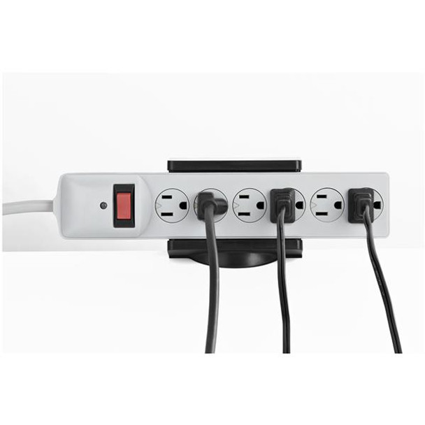 Startech.Com Power Strip Desk Mount Pwrstrpclmp