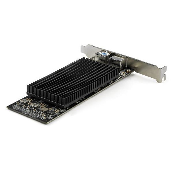 StarTech.com Dual-Port 10Gb PCIe Network Card with 10GBASE-T & NBASE-T ST10GSPEXNDP