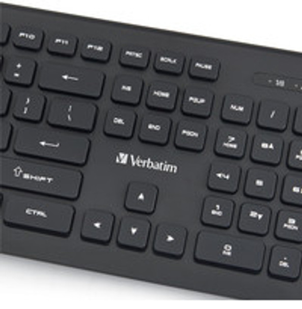 Verbatim 99793 Keyboard Rf Wireless + Usb Qwerty English Black 99793