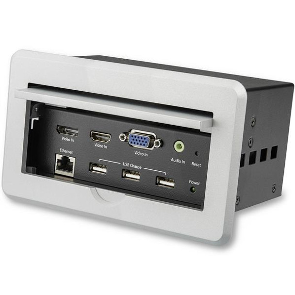 StarTech.com Conference Table Connectivity Box for A/V - 4K BOX4HDECP2