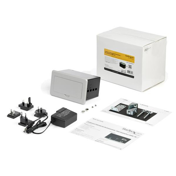 StarTech.com Conference Table Connectivity Box for A/V - 4K BOX4HDECP2