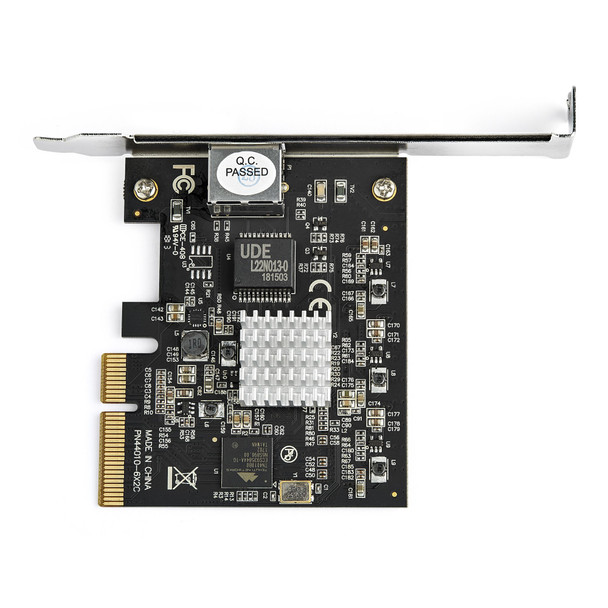 StarTech.com 5G PCIe Network Adapter Card - NBASE-T & 5GBASE-T 2.5BASE-T PCI Express Network Interface Adapter - 5GbE/2.5GbE/1GbE Multi Gigabit Ethernet Workstation NIC - 4 Speed LAN Card ST5GPEXNB
