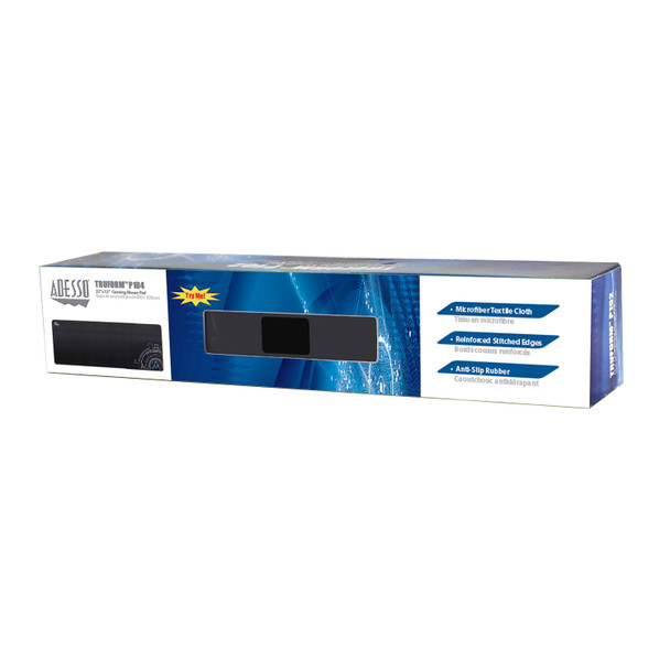 Adesso TruForm P104 - 32 x 12 Inches Gaming Mouse Pad TRUFORM P104
