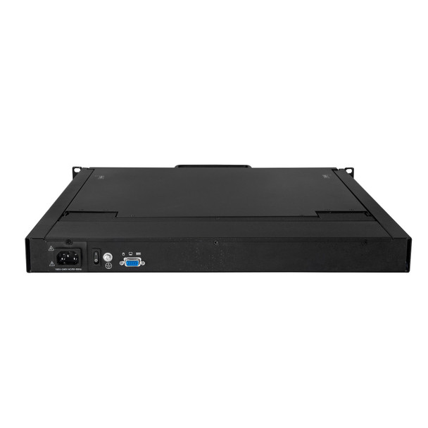 Startech.Com Rackmount Kvm Console - Single Port Vga Kvm With 19" Lcd Monitor For Server Rack - Fully Featured Universal 1U Lcd Kvm Drawer W/Cables & Hardware - Usb Support - 50,000 Mtbf Rkcons1901