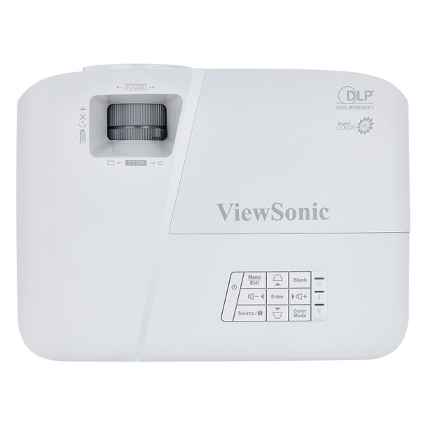 Viewsonic Pa503S Data Projector Standard Throw Projector 3600 Ansi Lumens Dlp Svga (800X600) Grey, White Pa503S