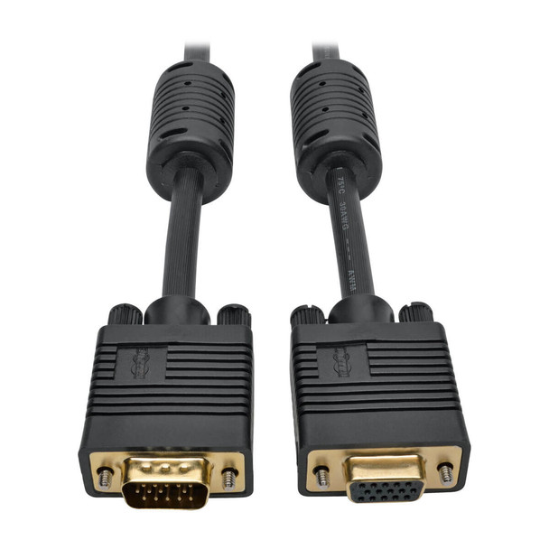 Tripp Lite VGA Coax High-Resolution Monitor Extension Cable with RGB Coax (HD15 M/F), 0.91 m P500-003