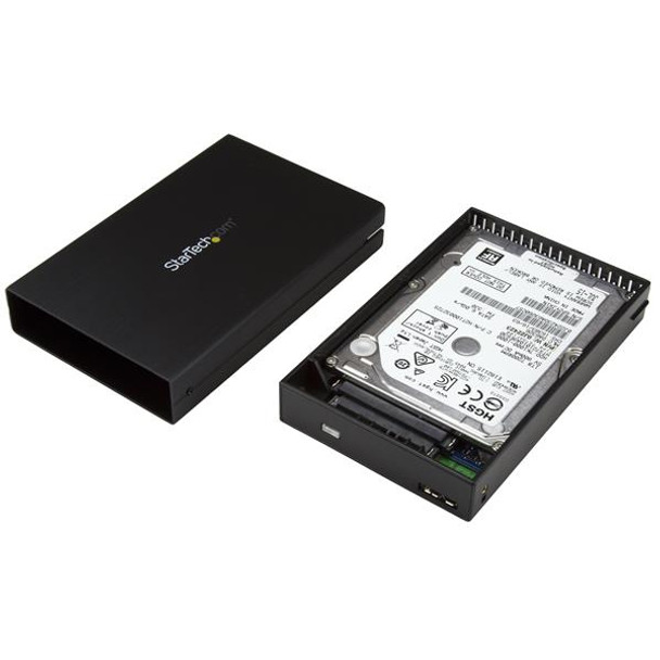 StarTech.com Drive Enclosure for 2.5" SATA SSDs/HDDs - USB 3.1 (10Gbps) - USB-A, USB-C S251BU31315