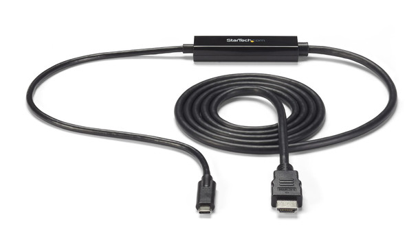 Startech.Com 6Ft Usb-C To Hdmi Cable - Usb Type-C To Hdmi Adapter Cable - 4K 30Hz - Black - Limited Stock, See Similar Item Cdp2Hd2Mbnl Cdp2Hdmm2Mb