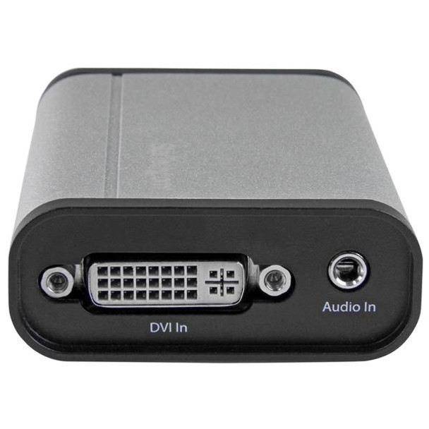 StarTech.com USB 3.0 Capture Device for High-Performance DVI Video - 1080p 60fps - Aluminum USB32DVCAPRO