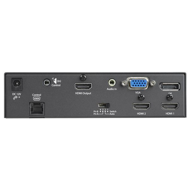 StarTech.com Multi-Input to HDMI Automatic Switch and Converter - 4K HDVGADP2HD