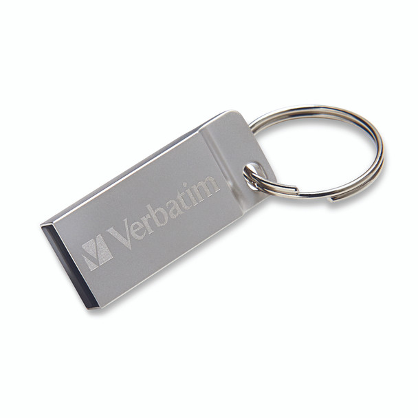 Verbatim Metal Executive - USB Drive 64 GB - Silver 98750