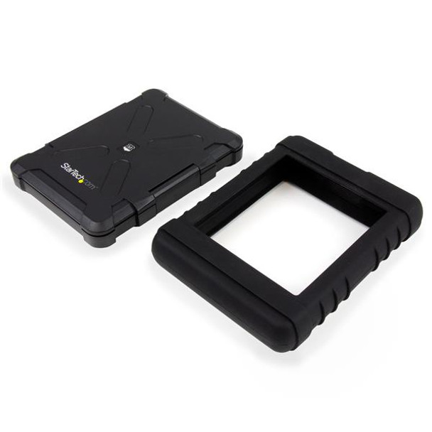 Startech.Com Rugged Hard Drive Enclosure - Usb 3.0 To 2.5In Sata 6Gbps Hdd Or Ssd - Uasp S251Bru33