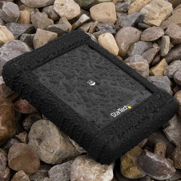 Startech.Com Rugged Hard Drive Enclosure - Usb 3.0 To 2.5In Sata 6Gbps Hdd Or Ssd - Uasp S251Bru33