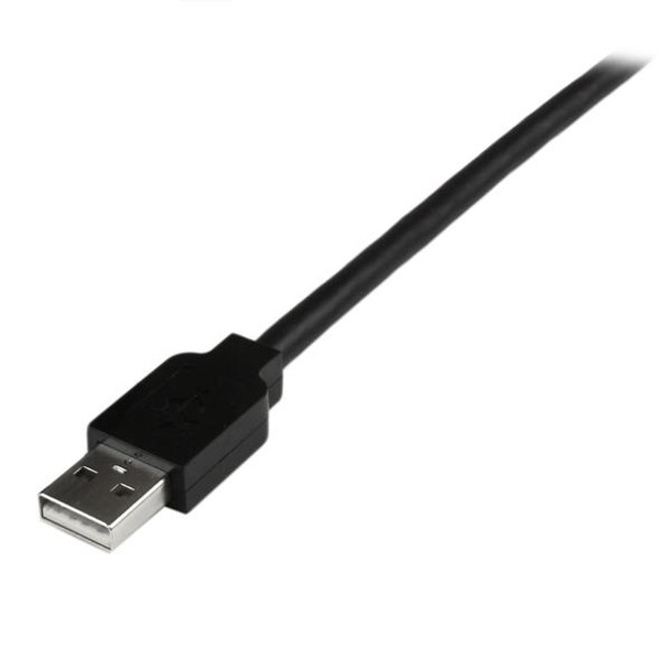 StarTech.com 15m USB 2.0 Active Cable with 4 Port Hub USB2EXT4P15M