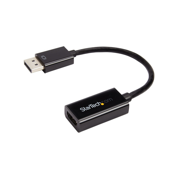 Startech.Com Displayport To Hdmi Adapter - 4K 30Hz Active Displayport To Hdmi Video Converter - Dp To Hdmi Monitor/Tv/Display Cable Adapter Dongle - Ultra Hd Dp 1.2 To Hdmi 1.4 Adapter Dp2Hd4Ks