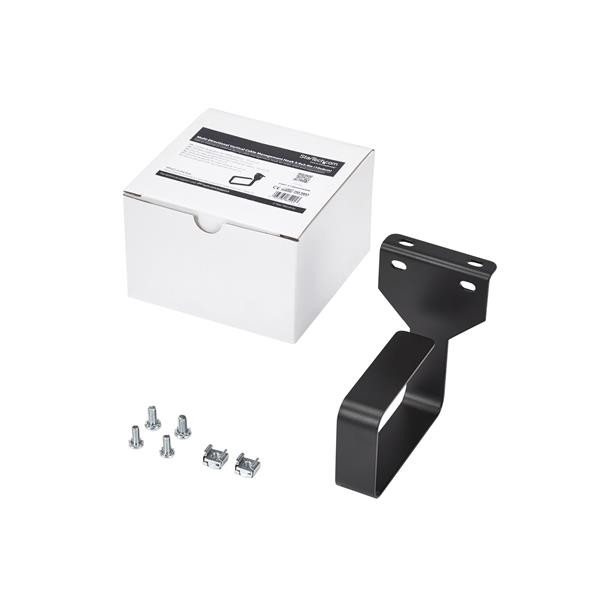 StarTech.com Multi-Directional Vertical Server Rack Cable Management D-Ring Hook 2.4x3.9in (6x10cm) CMHOOKMW