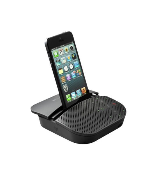 Logitech P710E speakerphone Mobile phone USB/Bluetooth Black 980-000741