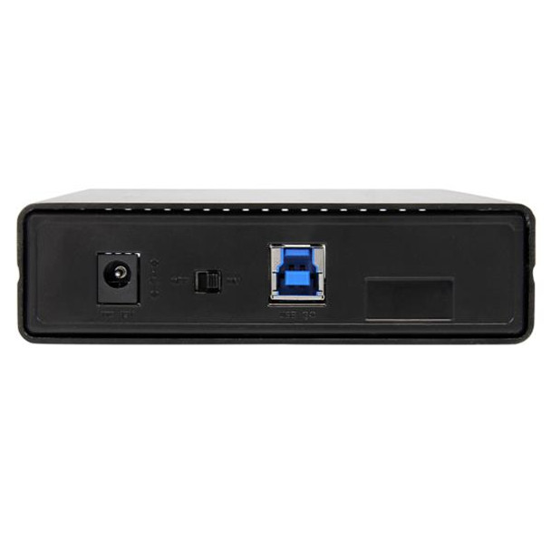 Startech.Com 3.5In Black Usb 3.0 External Sata Iii Hard Drive Enclosure With Uasp For Sata 6 Gbps – Portable External Hdd S3510Bmu33