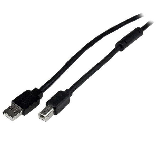 Startech.Com 20M / 65 Ft Active Usb 2.0 A To B Cable - M/M Usb2Hab65Ac