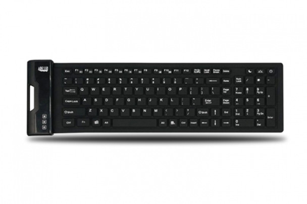 Adesso Akb-222Ub Keyboard Usb Qwerty English Black Akb-222Ub