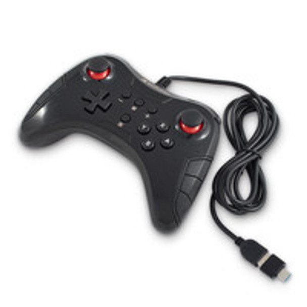 Verbatim WIRED CONTROLLER FOR USE WITH Black Gamepad Nintendo Switch 99797