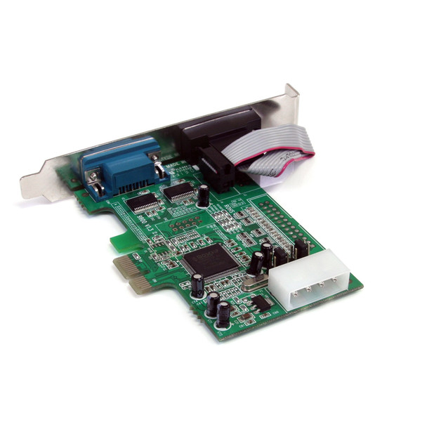 StarTech.com 2 Port Native PCI Express RS232 Serial Adapter Card with 16550 UART PEX2S553