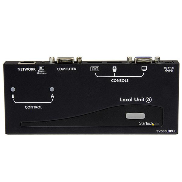 StarTech.com Long Range USB VGA KVM Console Extender over Cat5 UTP - 1000 ft SV565UTPUL