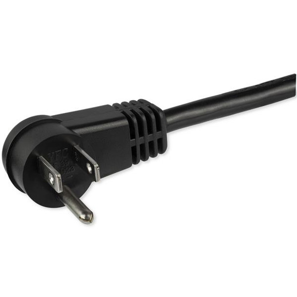 StarTech.com Power Cord - Right-Angle NEMA 5-15P to C13 - 10 ft. PXTR10110